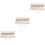 3Ensembles Accessoires Kalimba DIY 21 Tons Kit Résistant 8