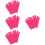 4Paires Hydratants Rose Mains Sèches Portable 8