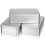 9Pièces Boîtes Métalliques Argent Pour Cookies Maison 1