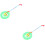 2Pièces Walker Plastique Bébé Jouet D'equilibre Et 7