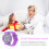 3Pièces Enfants LED Violet Résistantes Cadeau Précis 4