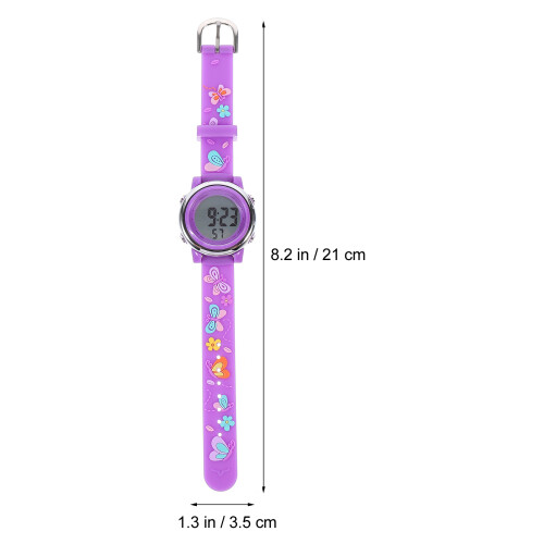 3Pièces Enfants LED Violet Résistantes Cadeau Précis 1