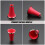 Clarinette Bell Remplacement Plastique Rouge Pastèque Débutant 2