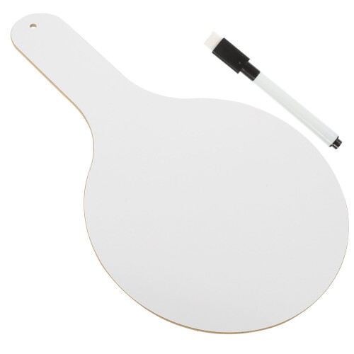 4Ensembles Paddles Effaçables Double Face En Bois Pour Écoliers 1