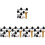 30Pièces Support Mural Fer Noir Pour Bats Baseball Usage Maison 4