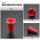 Clarinette Bell Remplacement Plastique Rouge Pastèque Débutant 4