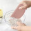 Silicone Bowl Scraper Flexible Curved  Food Grade Bench Dough Scraper Heat Proof Kitchen Pan Scraper 4