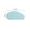Silicone Bowl Scraper Flexible Curved  Food Grade Bench Dough Scraper Heat Proof Kitchen Pan Scraper 6