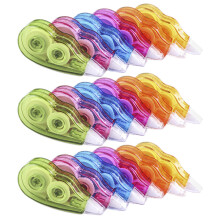 72Pcs Assorted Color Correction Tapes Portable Student Adhesive Tapes