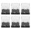 12Pcs Black Base Acrylic Rock Display Case Cube for Mineral Specimens 2