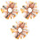 3Pcs Assorted Color Halloween Pet Collars Polyester Cat Dog Neck Decor 4