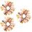 3Pcs Assorted Color Halloween Pet Collars Polyester Cat Dog Neck Decor 8