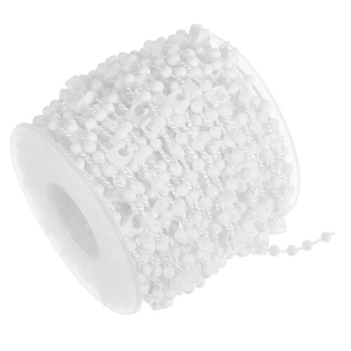 3Sets Pom White Roller Blind Connector Beads Chain Curtain Repair Set