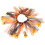 3Pcs Assorted Color Halloween Pet Collars Polyester Cat Dog Neck Decor 1
