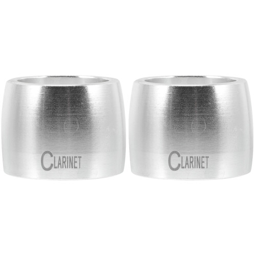 2Pièces Clip Ajustable Argenté Pour Saxophone Accessoire Durable 1