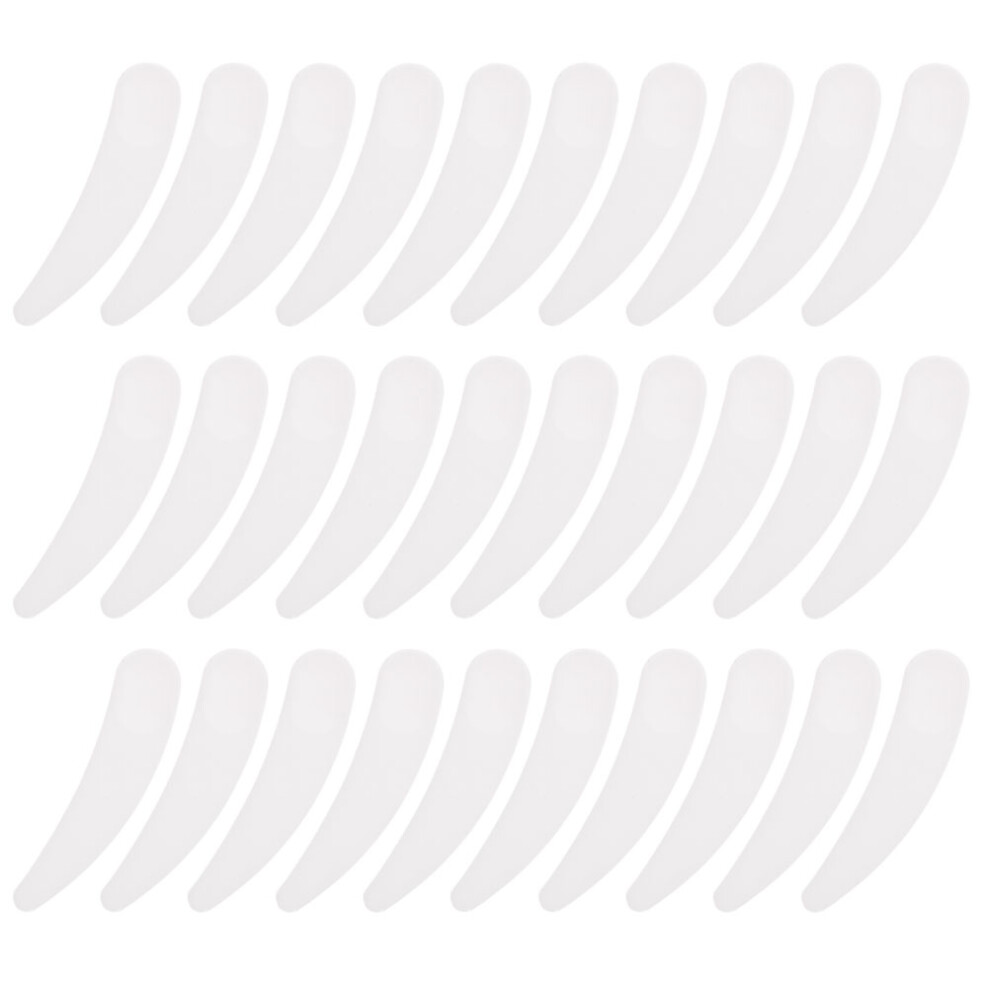 Inoomp White 200Pcs Makeup Spoon Tools Cosmetic Scoop Tools For Facial Creams