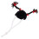 2Pcs Black Knitted Mini Hamster Hat Small Pet Party Accessory 1