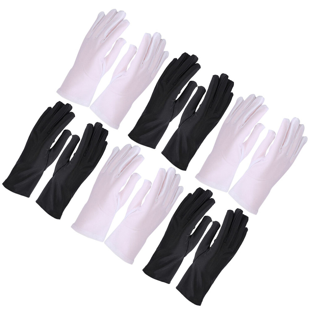 18Pairs Durable Protective Work Gloves Spandex For Hand Safety 353813282638