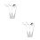 2Sets Stainless Steel Angled Spoon Fork Set Ergonomic Feeding Utensils 9