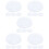 20Pcs White Plastic Floral Frog Holders Durable Flower Pin Fixation 9