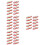 40Pcs Assorted Color Pull Back Steamship Toy Durable ABS Kids Gift Fun 9