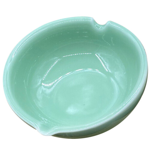 2Pcs Decorative Ceramic Ink Dish Desktop Ink Container for Brush Pens 1