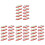 40Pcs Assorted Color Pull Back Steamship Toy Durable ABS Kids Gift Fun 4