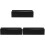 3Pcs Wood Mirror Holder Black Display Mirror Support 4