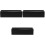 3Pcs Wood Mirror Holder Black Display Mirror Support 5