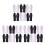 18Pairs Durable Protective Work Gloves Spandex for Hand Safety 3