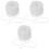 3Sets Pom White Roller Blind Connector Beads Chain Curtain Repair Set 4