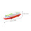 40Pcs Assorted Color Pull Back Steamship Toy Durable ABS Kids Gift Fun 11