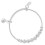5Pcs Infant Bell Bangle Bracelets Silver Adjustable Baby Jewelry 10