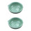 2Pcs Decorative Ceramic Ink Dish Desktop Ink Container for Brush Pens 7