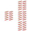 40Pcs Assorted Color Pull Back Steamship Toy Durable ABS Kids Gift Fun 8
