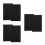 3Sets Easy Install Blackout Blinds with Uv Protection for Indoor Use 4