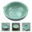 2Pcs Decorative Ceramic Ink Dish Desktop Ink Container for Brush Pens 10