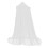 5Pcs Dome Shaped White Bed Canopy Mosquito Net Ceiling Mounted Tent 1