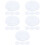 20Pcs White Plastic Floral Frog Holders Durable Flower Pin Fixation 8