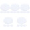 20Pcs White Plastic Floral Frog Holders Durable Flower Pin Fixation 5