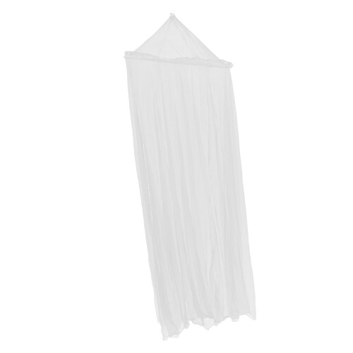 5Pcs Dome Shaped White Bed Canopy Mosquito Net Ceiling Mounted Tent 2