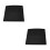2Pcs Easy Install Black Sponge Sofa Cushions Support for Sagging Couch 6