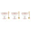 3Sets Pink Ceramic Footed Dessert Bowls with Spoon Elegant Tableware 4