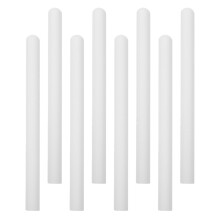16Pcs Compact White Drying Rods Moisture Absorber for Wardrobe Use