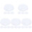 20Pcs White Plastic Floral Frog Holders Durable Flower Pin Fixation 4