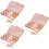 3Ensembles Coffrets Lentilles Marron Durable Portable 6