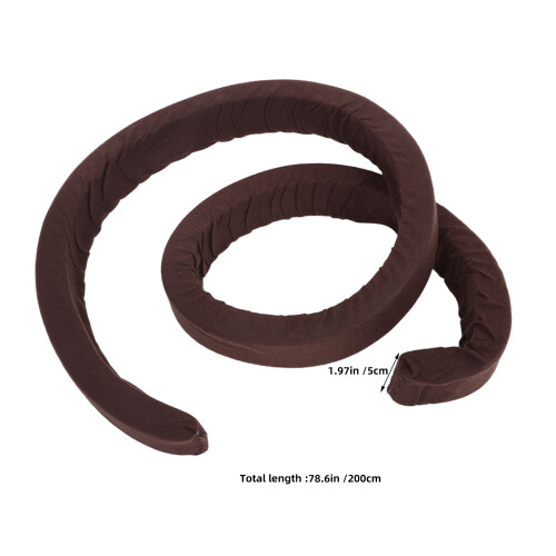Bed Gap Filler King Polyester Strip Light Brown for Home Use 2