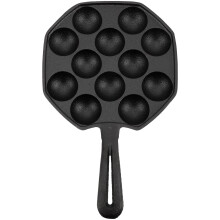 5Pcs Black Iron Escargot Baking Holder Snail Grilling Tray