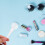 6Pcs Refillable Lip Gloss Tubes Plastic Lollipop Shape White 3