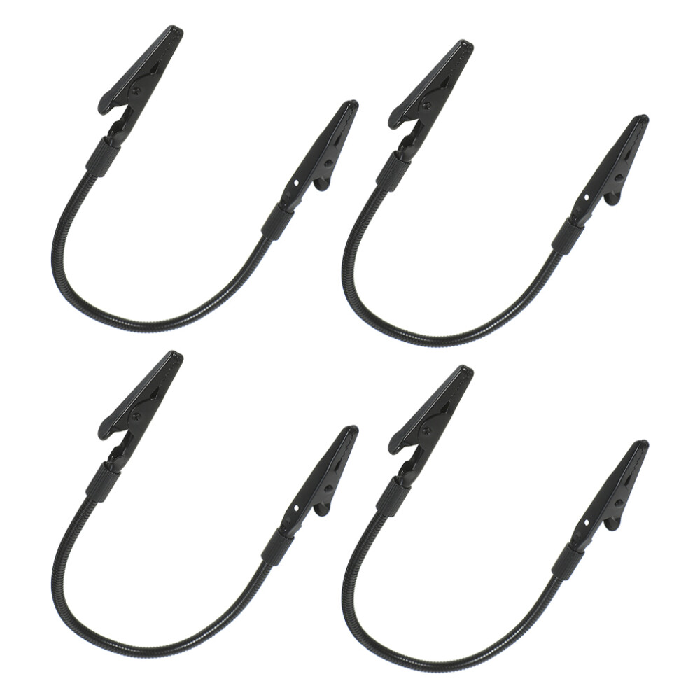 20Pcs Versatile Black Metal Double Head Clips Memo Note Photo Holders 063188918154